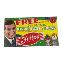 Fritos Food Advertising Don Mcneill’s Kiddie Party Ideas Booklet Cookboo... - £7.59 GBP