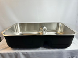 34&quot; Calverton Stainless Steel Double Undermount Kitchen Sink - £401.55 GBP