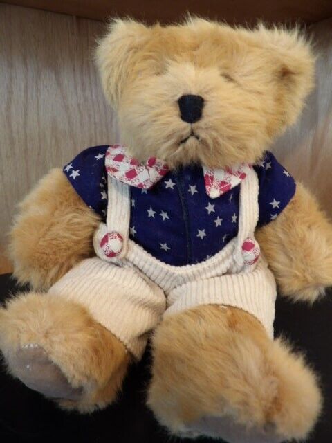 RUSS BERRIE 1984 – Franklin Vintage Teddy Bear – 10 inches - $8.41