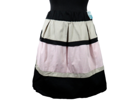 Riders By Lee Vintage Women&#39;s Pleated Colorblock Skirt, Pockets, Size 16 - $39.99