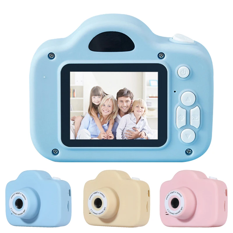 Upgrade Kids Camera Children HD Digital Video Cartoon Cute Camera Outdoor - £18.09 GBP+