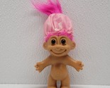 Vintage Pink Shower Cap Hair Russ Troll Doll Russ Berrie - $11.87