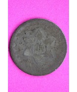 1851 P Trime 3 Three Cent Silver Dime Low Grade Hole Filler Exact Coin S... - $25.74 CAD