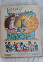 Antique Play Days Children’s Book 1888 O. M. Dunham Stories, Poems Casse... - $32.71