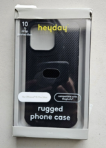 Black Heyday iPhone 15 Pro Max Compatible with MagSafe Square Case New - £8.84 GBP