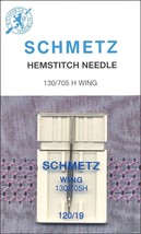 Schmetz Hemstitch Machine NeedleSize 19120 1Pkg Pack of 10 - $1,620.15 MXN