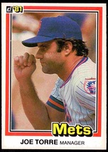 New York Mets Joe Torre 1981 Donruss Baseball Card #506 nr mt     HOF 2014  - £0.59 GBP