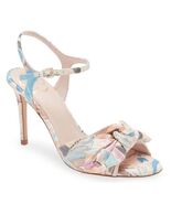 Ted Baker London Nestar Ankle Strap Heeled Sandal, Floral Multi, Size 10... - €85,59 EUR