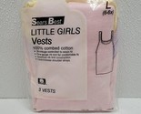 Vintage Sears Girls Shirts Vests Tank Top Package Of 3 Size 6-6x Sealed NOS - £34.71 GBP
