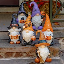 Zaer Ltd. Magnesium Decorative Halloween Gnome Statue Figurines The Hobgoblins C - £102.19 GBP+