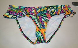 Kenneth Cole Reaction Size Large FLOUNCE HIPSTER Ruffle New Bikini Bottom - $58.41