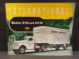 International Model D-35 and DS-35 Trucks Sales Brochure - $89.99