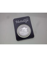 2022 Niue 1 oz Silver Star Wars Grogu &quot;Baby Yoda&quot; Happy Holidays Edition - $112.95 CAD