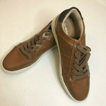 Goodfellow &amp; Co. Men&#39;s Eddie Casual Lace Up Sneakers Faux Leather Size 8 - $8.90