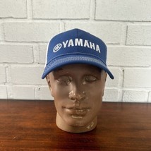 yamaha racing hat Blue White Adjustable Hook And Loop New Without Tags  - £15.60 GBP