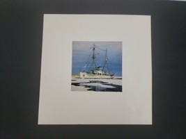 U.S. Coast Guard Cutter Northland 13x13&quot; Print, Original Painting By Ernest Haas - £19.61 GBP