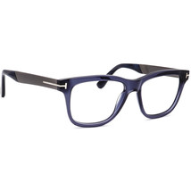 Tom Ford Eyeglasses TF5372 090 Polished Blue/Grey Square Frame Italy 54[]16 145 - £195.77 GBP