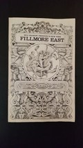 TEN YEARS AFTER THE NICE - APR. 9-10 1969 FILLMORE EAST CONCERT PROGRAM ... - £99.91 GBP