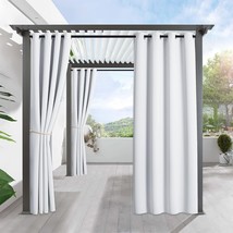 Patio Curtains Outdoor - Sun Light Block Thermal Insulated Shade Windproof Curta - $37.99