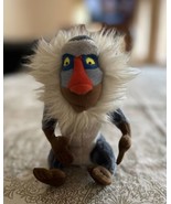 Vintage Disney Store Lion King RAFIKI Mini Bean Bag 8&quot; Stuffed Plush Toy - $14.94 CAD