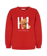 Xmas Sweatshirt, Cute Gift, Holiday Season Sweatshirt, Cute Bear Sweatshirt - $36.63