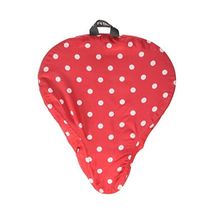 Basil Rosa Bicycle Adult Saddle Cover - Red/white  - $38.00