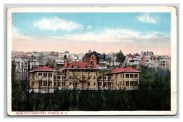 New City Hospital Ithaca new York NY UNP WB Postcard M19 - £3.58 GBP