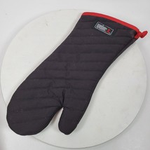 Weber Indoor Outdoor Grill Hot Pad Pot Holder 16 Inch Padded Oven Mitt - £12.96 GBP