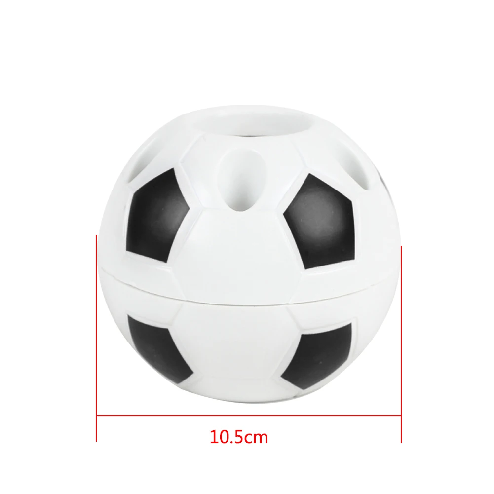 Cute Football Shaped Pen Holder Students Pencil Storage Rack Desktop Decor Socce - £84.89 GBP