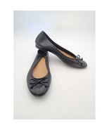 Vionic Women&#39;s Callisto Black Flats shoes bow Sz 9.5 - $32.97