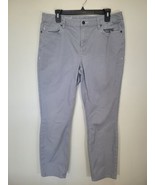 Stio Rivet Canvas Pants Womens 14 R Grey Gray Hiking Utility - $28.45