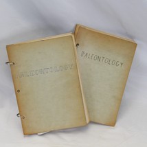 Paleontology Handwritten Notebook by Paul Mueller 2 Fossil Prokaryotes Protists  - £56.52 GBP
