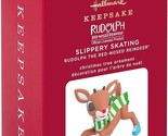 Hallmark 2020 Rudolph Red Nosed Reindeer, Slippery Skating Magic Light O... - $12.19