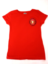 Marvel Girls SPIDERMAN LOGO Short Sleeve Graphic T-Shirt LARGE (10/12) - $8.36