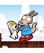 Rocko&#39;s Modern Life Enamel Pin – Retro Cartoon Collectible Lapel Badge f... - $14.84