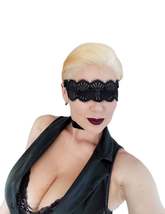Lace Party Mask Masquerade Sexy Cosplay Wedding Bdsm Role Play Fetish Pr... - £16.51 GBP