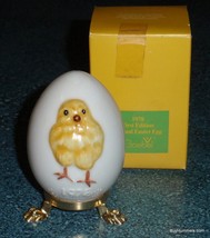 1978 Goebel Hummel German Footed Egg Chicken Baby Chick Easter With Box - GIFT! - £7.61 GBP