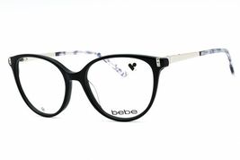 Bebe BB5215 001 JET Eyeglasses New Authentic - $30.21
