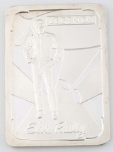 .999 Silver 6.9 Troy Ounces Elvis Aaron Presley Legends Collectible Bar - £611.30 GBP