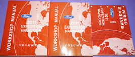 2011 Ford Expedition &amp; Lincoln Navigator Repair Service Shop Manual Set W Ewd - $129.99