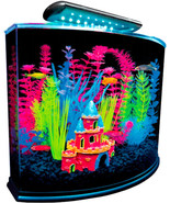 GloFish 5 Gallon Aquarium Kit with Blue LED Light - Complete Set for You... - £80.19 GBP