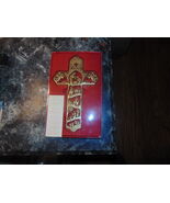 nib-dicksons-r. fogle-a christmas cross-wall hanging-holiday decor-12`ta... - $28.05 CAD