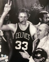 Larry Vogel Unterzeichnet Weiß 16x20 Boston Celtics Foto W/ Rot Auerbacher + JSA - £152.59 GBP