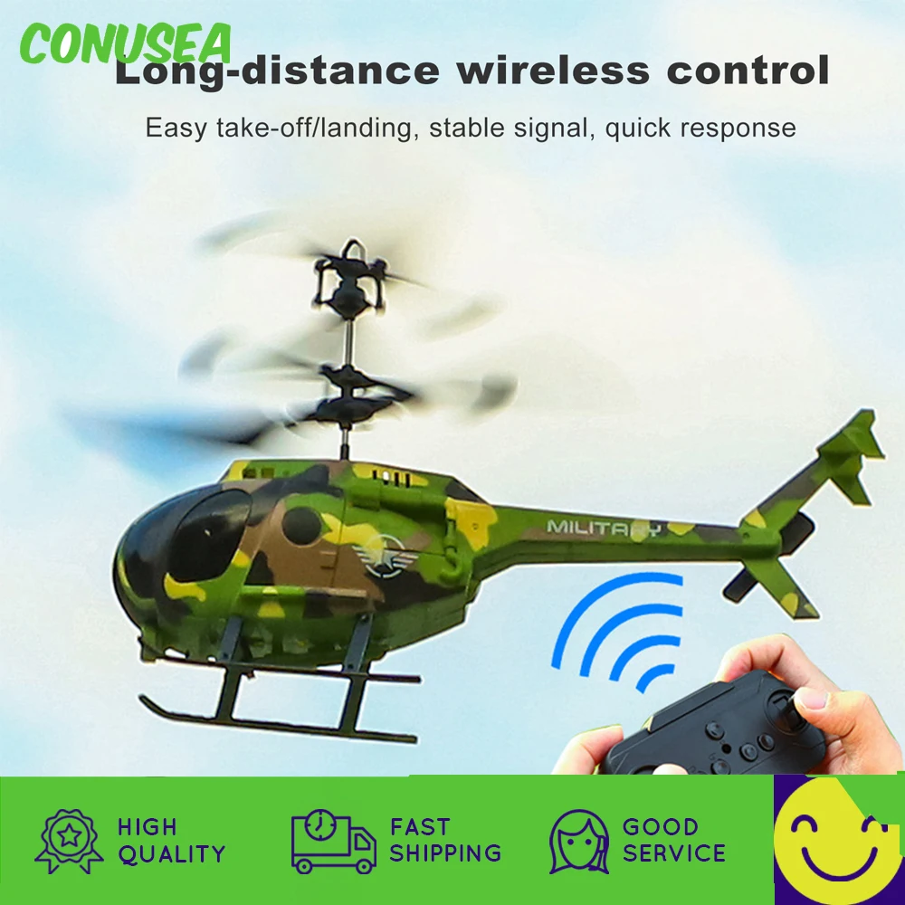RC Helicopter 2CH mini drone 2.4G Remote Control Plane Aircraft Kids Toy Gift - £16.06 GBP+