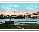 East Ninth Street Skyline View Cleveland Ohio OH UNP Unused WB Postcard H22 - $3.91