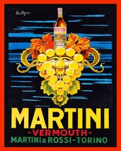 7652.Vintage design Poster.Home room office wall decor.Martini Italian wine - £12.76 GBP+
