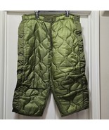 USGI Military M65 Field Pant Liner Cold Weather Trousers Quilted Large-S... - $433.73 MXN