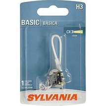 SYLVANIA H3 Basic Halogen Fog Bulb, (Contains 1 Bulb) - £9.07 GBP