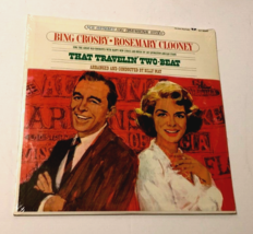 Vintage 60s Bing Crosby Clooney Travelin&#39; Two Beat LP Album ST-2300 Reco... - £9.40 GBP