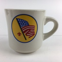 Boy Scouts Of America, American Flag Coffee Cup / Mug (Excellent Cond.) - £4.09 GBP